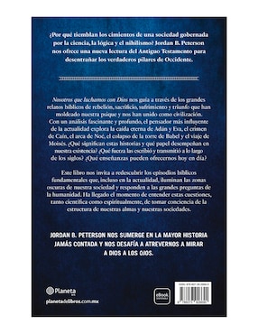 Libro Nosotros que luchamos con Dios de Jordan B. Peterson