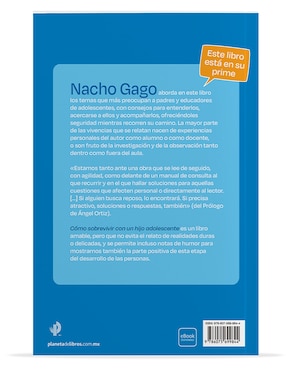Libro Cómo sobrevivir con un hijo adolescente de Nacho Gago