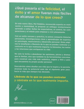 Libro La teoría Let Them. La clave está en soltar de Mel Robbins