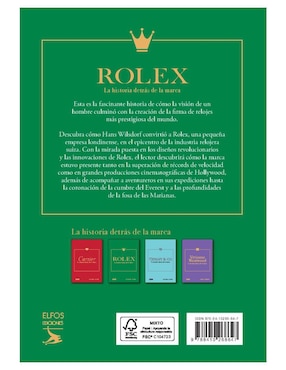 Libro Rolex. La historia detrás de la marca de Rachael Taylor
