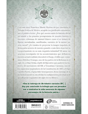 Libro Arrebatos carnales III de Francisco Martín Moreno