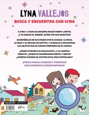 Libro Busca y encuentra con Lyna de Lyna Vallejos
