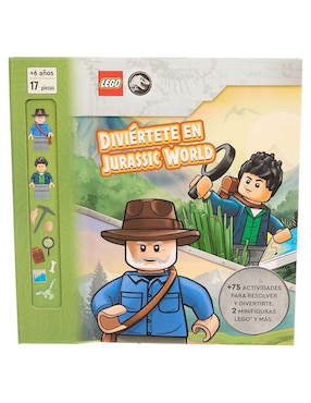 Libro Diviértete en Jurassic World de Lego