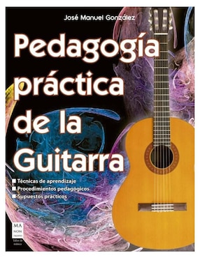 Libro Pedagogía práctica de la guitarra de José Manuel González