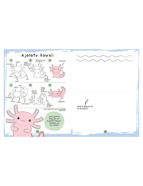 Libro Dibujar kawaii: Animales lindos paso a paso de Isobel Lundie