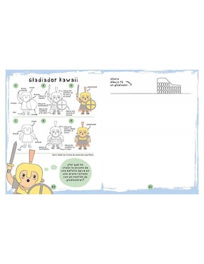 Libro Dibujar kawaii: Gente adorable paso a paso de Isobel Lundie