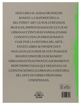 Libro Banksy. Sátira, política, cultura pop, moralidad, consumo, poder de Kelly Grovier