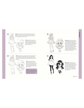 Libro Dibuja anime y chibis - Curso completo para crear personajes de Yoai