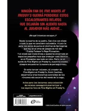 Libro Five Nights At Freddy's: Historias del Pizzaplex de Cawscott Thon
