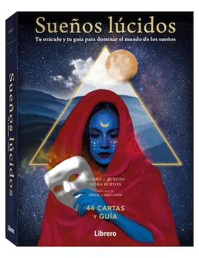 Libro Sueños lúcidos - Manual y oráculo de 44 cartas de Norma J. Burton/Nisha Burton