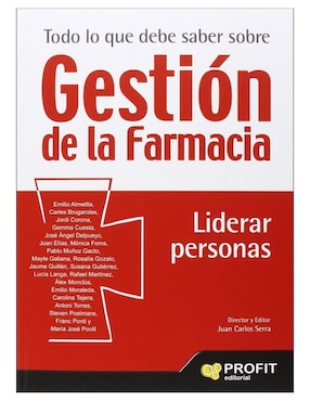 Imagen de producto Libro Gestión de la farmacia - Liderar personas de Juan Carlos Serra
