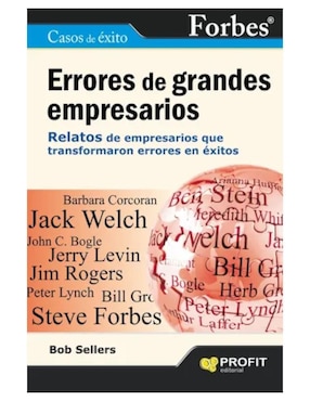Libro Errores de grandes empresarios de Bob Sellers