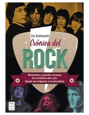 Imagen de producto Libro Crónica del rock de Ezio Guaitamacchi
