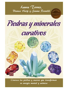 Imagen de producto Libro Piedras y minerales curativos de Laura Torres/Blanca Herp