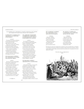 Libro Don Quijote de la Mancha - Ilustrado de Miguel de Cervantes Saavedra