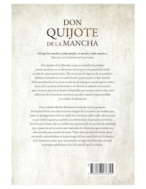 Libro Don Quijote de la Mancha - Ilustrado de Miguel de Cervantes Saavedra