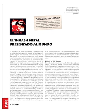 Libro Metallica. La historia detrás de sus 180 canciones de Benoit Clerc