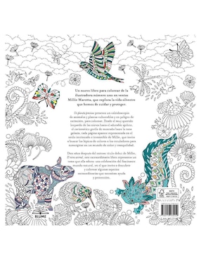Libro Un planeta precioso. Una aventura para colorear de Millie Marotta