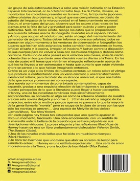 Libro Orbital de Samantha Harvey
