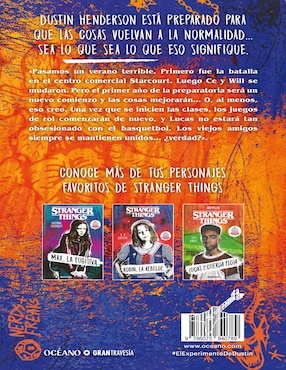 Libro Stranger Things. El experimento de Dustin de J.L. D'Amato