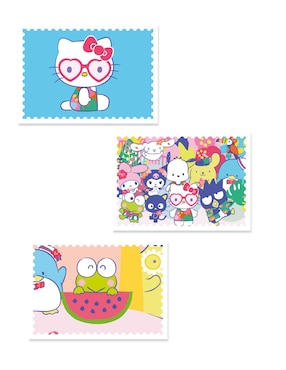 Estampas de Hello Kitty Panini Coleccionable