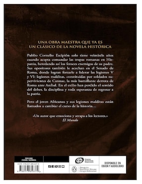 Libro las legiones malditas (Trilogía africanus 2) de Santiago Posteguillo
