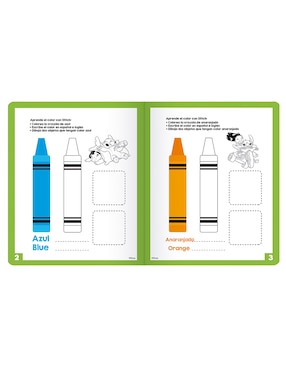 Libro Mágico para Colorear Aprende con Stich de Dipak