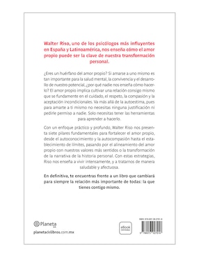 Libro Los 7 pilares del amor propio de Walter Riso