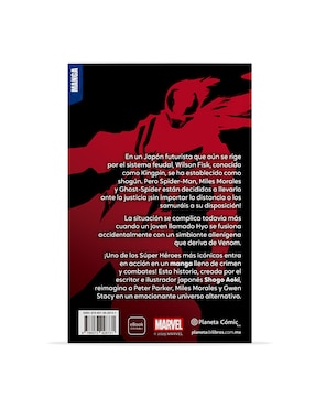 Libro Spider-man Guerrero de Sombras de Shogo Aoki