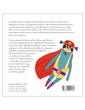 Libro Aprendo a leer palabras de María Mañeru