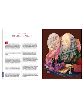Libro Leonardo Da Vinci. Vida e Historia de un Genio de Enrico Lavagno/Tamypu