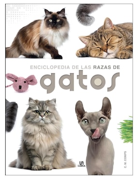 Libro Enciclopedia de las razas de gatos de Consuelo Martín Comps