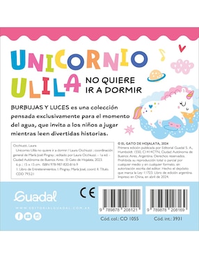 Libro Unicornia Ulila (Burbujas y Luces) de Guadal