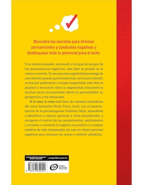Libro Si Lo Crees, Lo Creas De Brian Tracy
