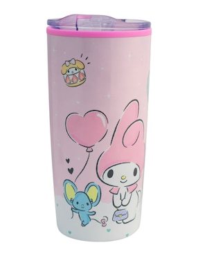 Termo Regalos Siglo XXI de acero inoxidable My Melody con tapa a presión 500 ml
