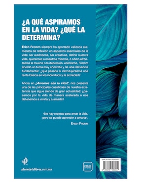 Libro ¿Amamos aún la vida? de Erich Fromm