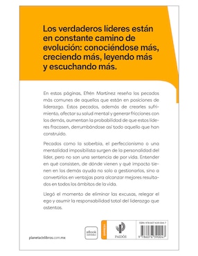 Libro Los siete pecados del líder de Efrén Martínez