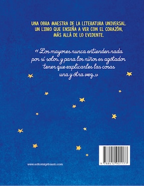 Libro El Principito. Texto Íntegro (Incluye Póster Con Estrellas Que Se Iluminan) De Antoine De Saint-Exupéry