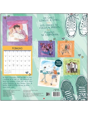 Agenda Vergara y Riba calendario Heartstopper 2026