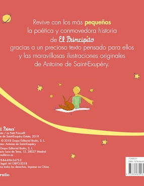 Libro El Principito Para Los Más Pequeños De Antoine De Saint-Exupéry