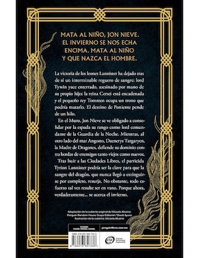 Libro Danza De Dragones (Canción De Hielo Y Fuego 5) De George R. R. Martin
