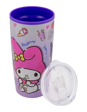Termo Regalos Siglo XXI de acero inoxidable Hello Kitty con tapa a presión 450 ml