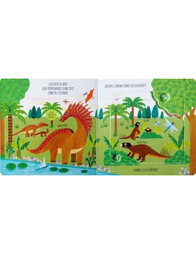 Libro Abre y Descubre: Los Dinosaurios de Fiona Powers