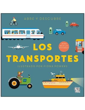 Libro Abre y Descubre: Los Transportes de Fiona Powers