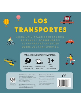 Libro Abre y Descubre: Los Transportes de Fiona Powers