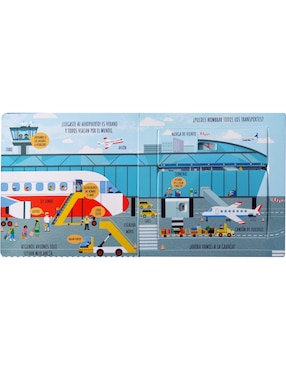 Libro Abre y Descubre: Los Transportes de Fiona Powers