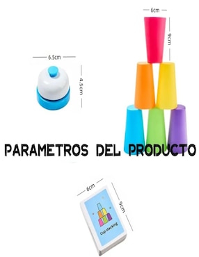 Juego de mesa Vasos Apilables Lab.G