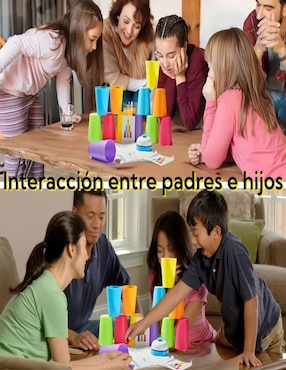 Juego de mesa Vasos Apilables Lab.G
