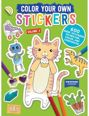 Stickers Workman Publishing Company Color Your Own