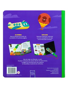 ¡Alumbra y explora! Vehículos de Jo Dupre Bvba (Yoyo Books)